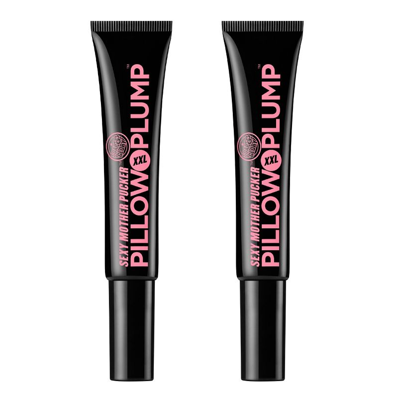 Soap & Glory Sexy Mother Pucker Pillow Plump XXL Lip Gloss Duo - 0.33 fl oz Each