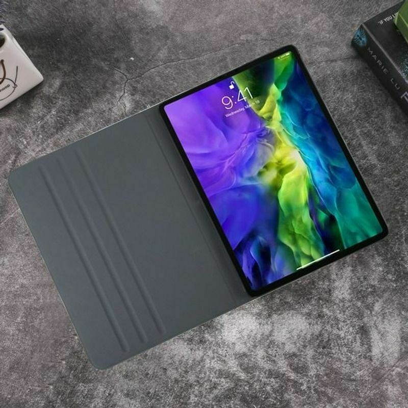 For  iPad Pro 11" 2018/Pro 11" 2020 Blue Marble Leather Case Cover