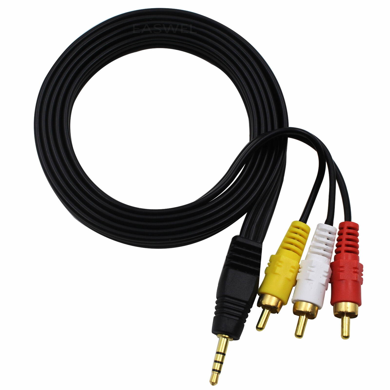 A/V Audio Video TV Cable/Cord/Lead For Philips PET721 d 98 Portable DVD Player