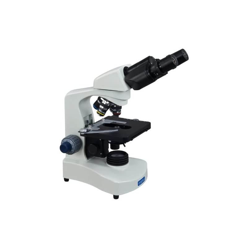 40X-2000X LED Binocular Compound Microscope with 30 Degree Siedentopf Viewing Head and Reversed Nosepiece