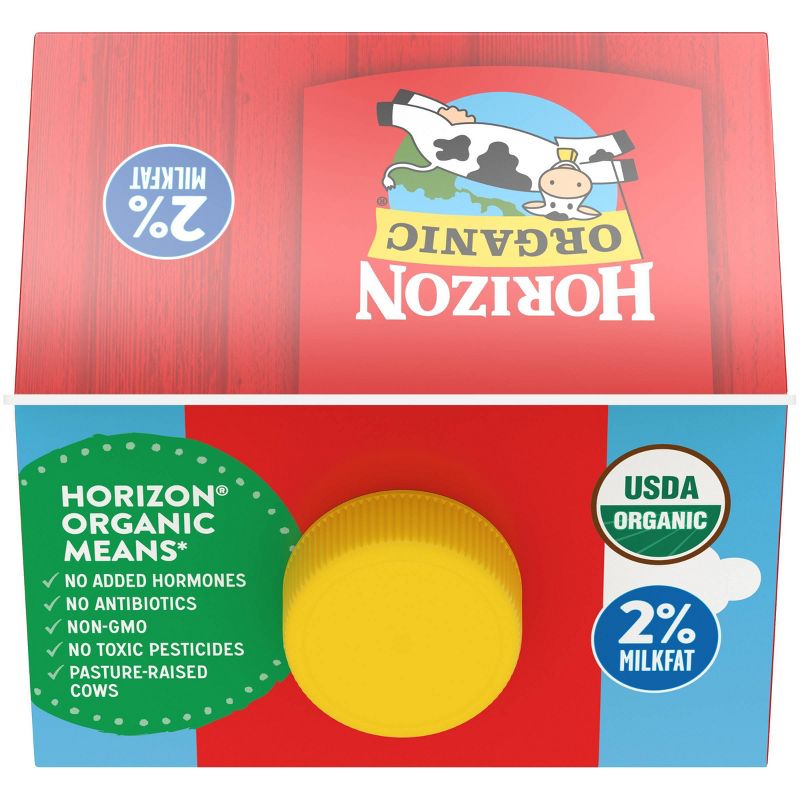 Horizon Organic Growing Years 2% Milk - 0.5gal
