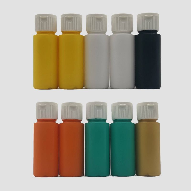 10ct Acrylic 2 fl oz Paint  - Bullseye's Playground™
