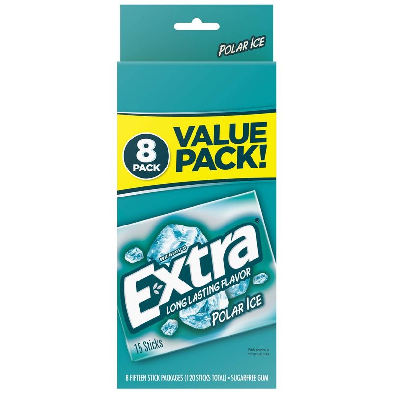 Extra Polar Ice Sugar-Free Gum Value Pack - 120ct