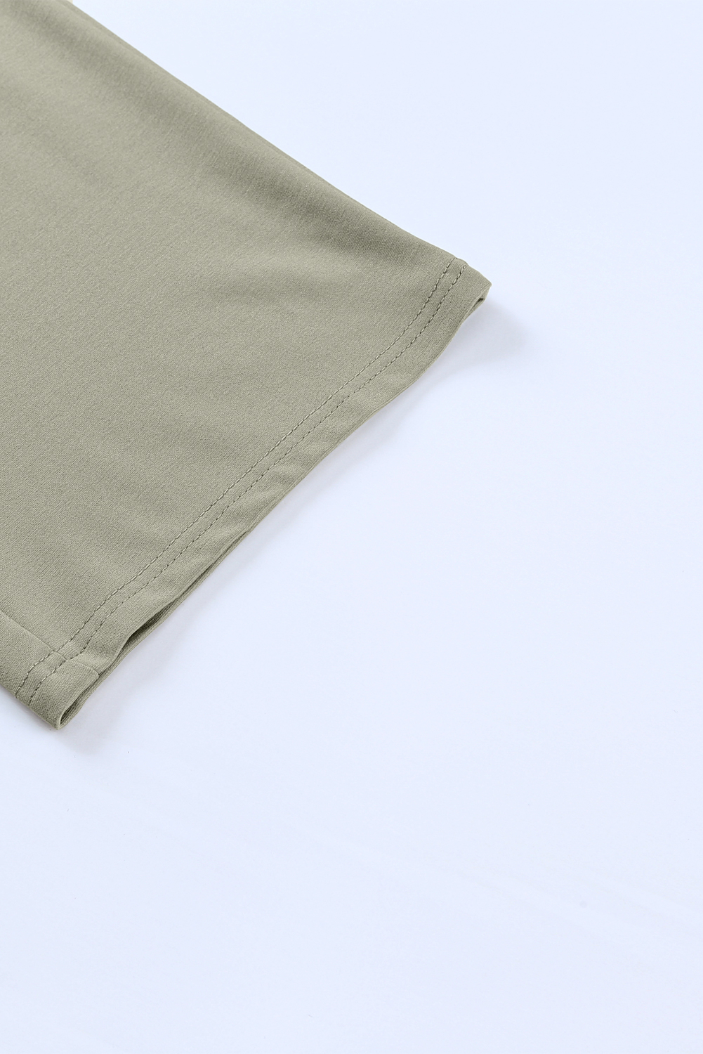 Rose Tan Solid Self Tied Straps Pleated Wide Leg Jumpsuit