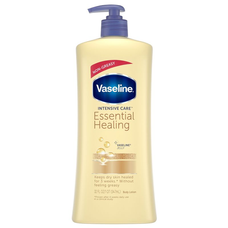 Vaseline Intensive Care Body Lotion Essential Healing 32oz