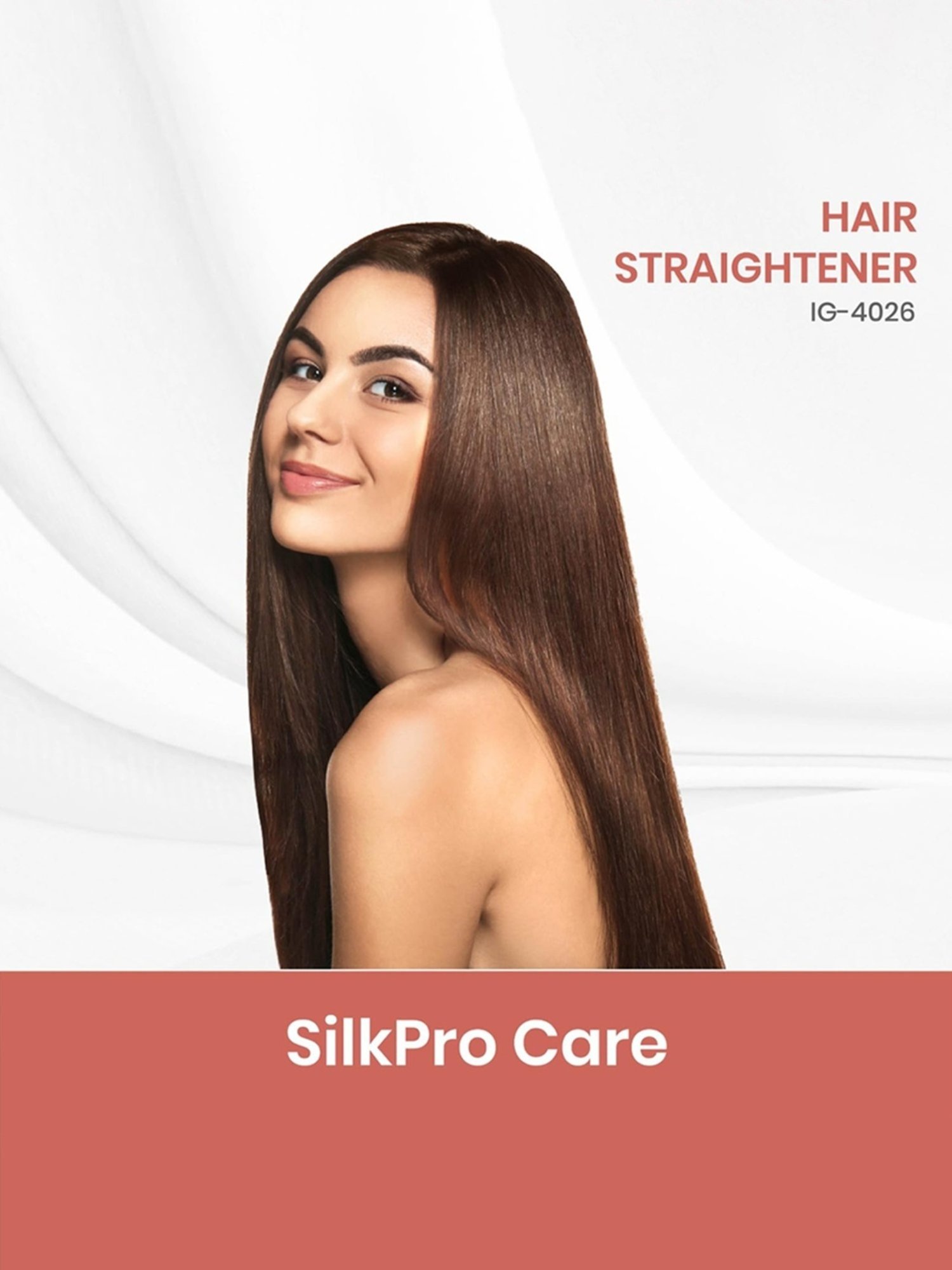 Gorgio Professional HS7800 Steam Hair Straightener (Black)