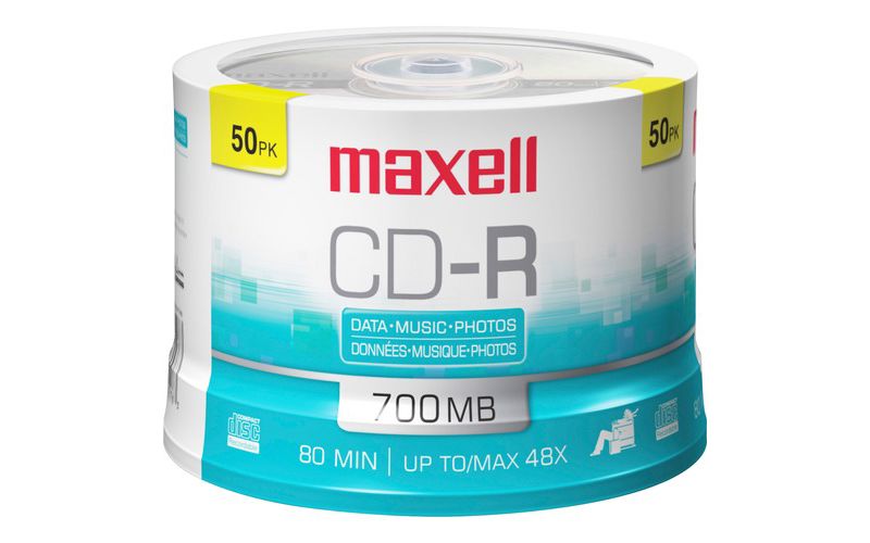 50pk cdr 700mb 80min 48x spindle