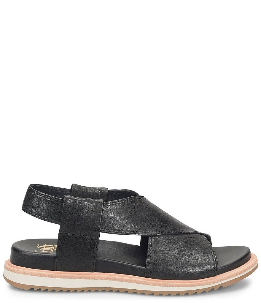 Sofft Forri Leather Criss-Cross Sporty Sandals