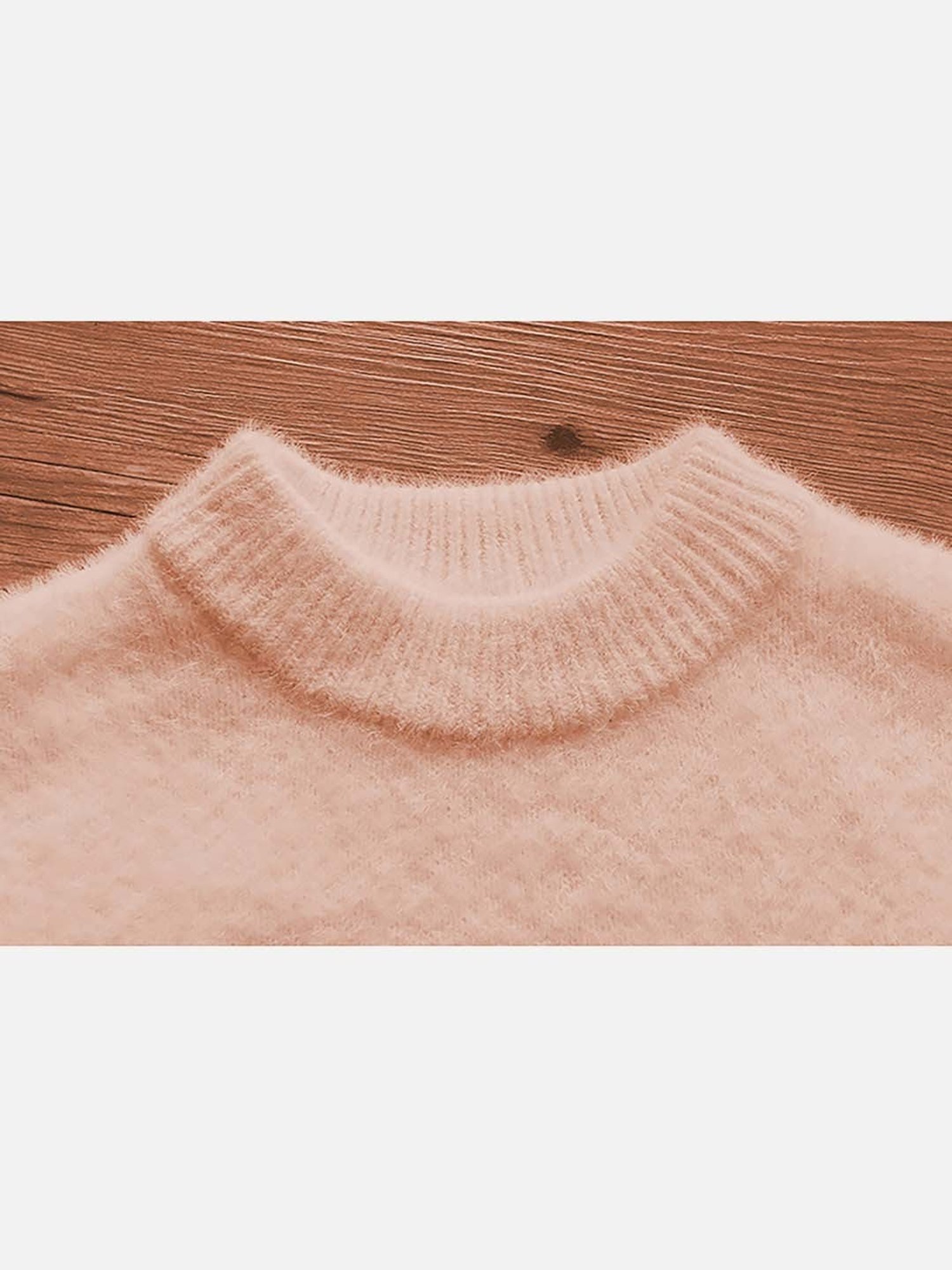 Little Surprise Box Kids Pink Embroidered Full Sleeves Sweater