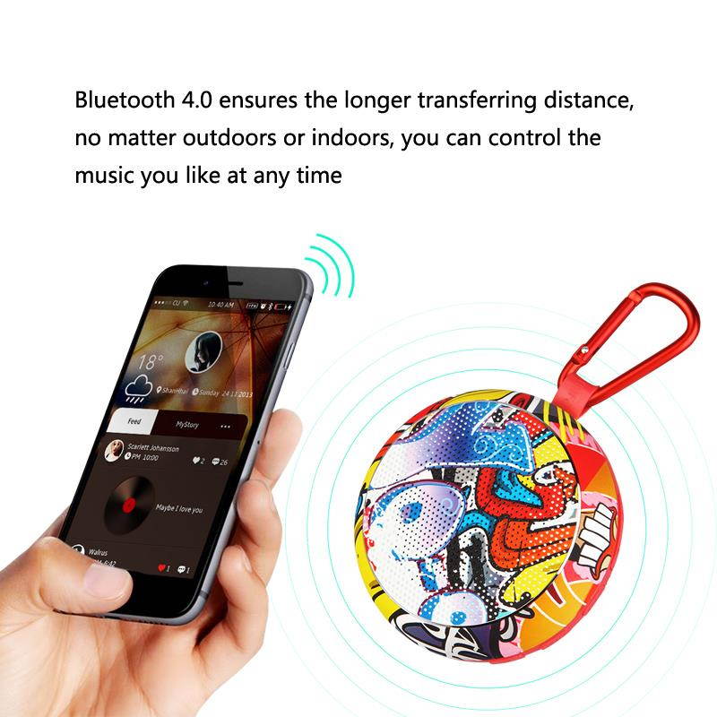 Portable Bluetooth Speaker outdoor Wireless Speaker-Camouflage