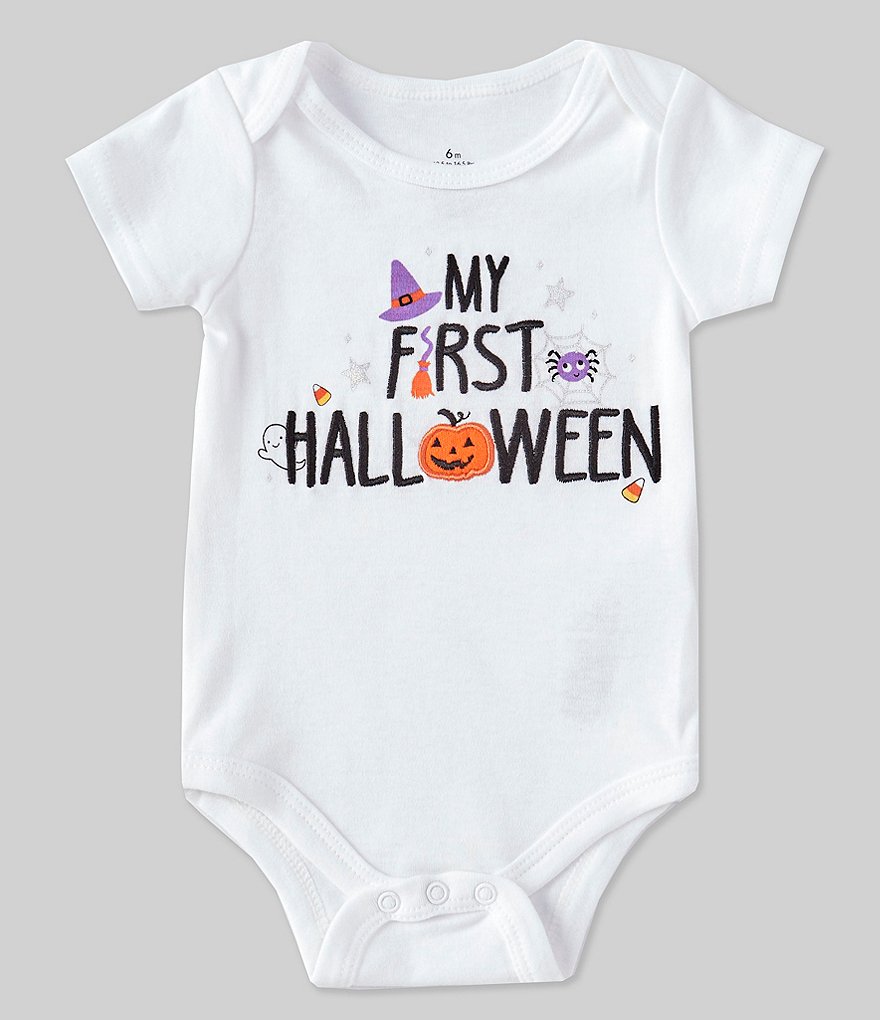 Baby Starters Baby 3-12 Months Short-Sleeve My 1st Halloween Bodysuit