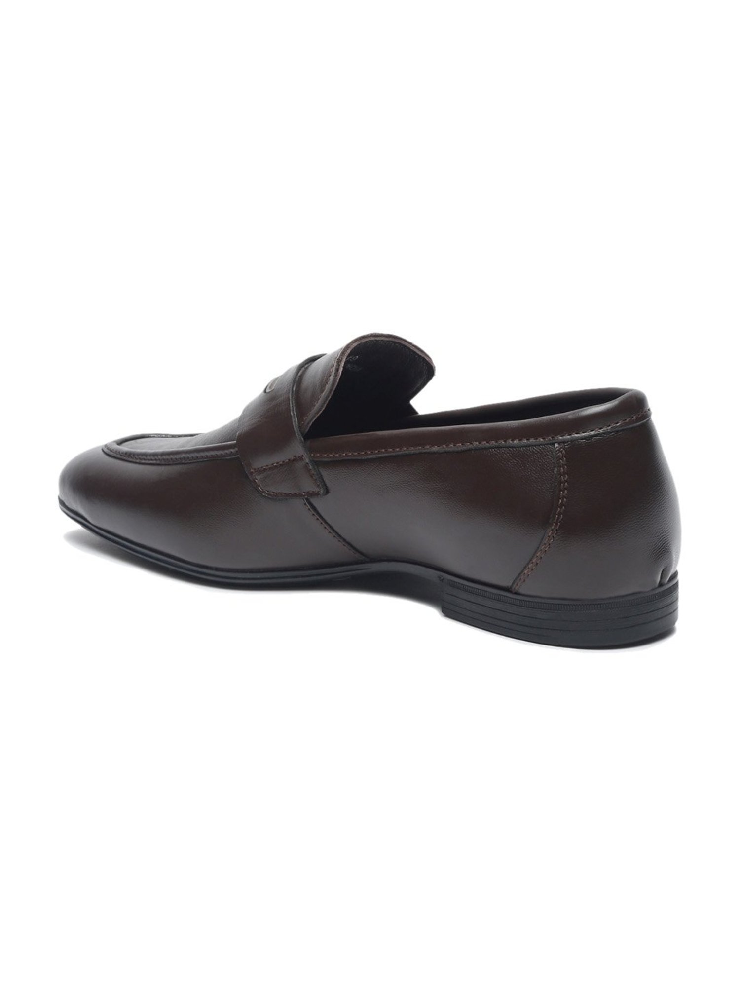 Teakwood Leathers Men's Brown Formal Loafers