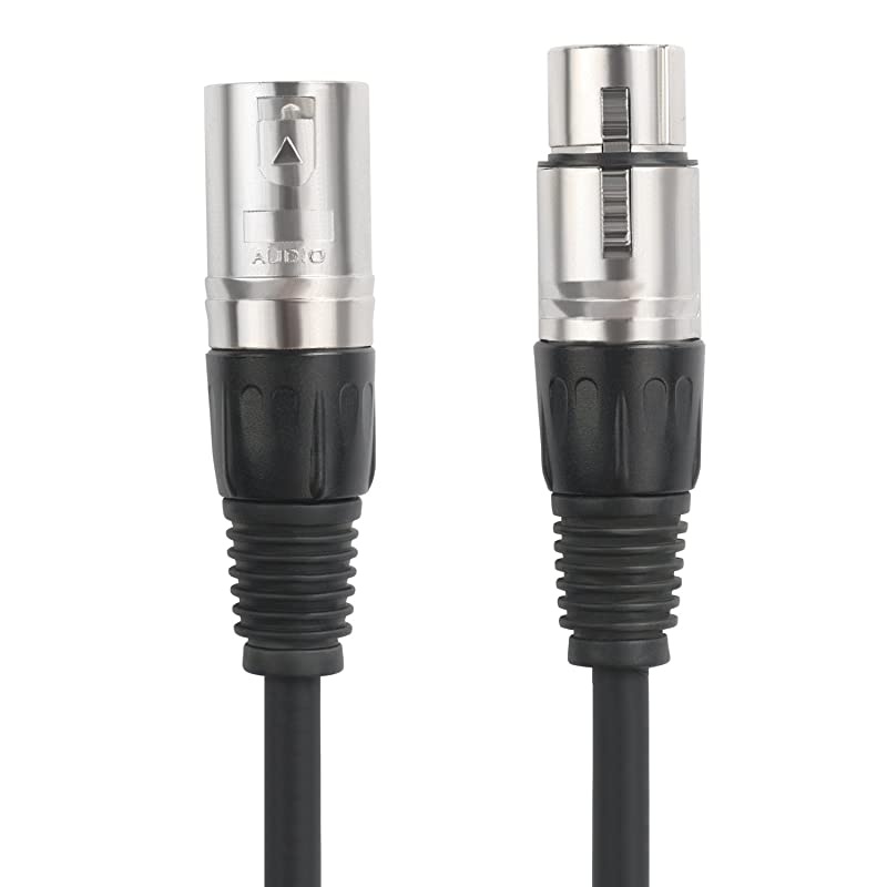 XLR Microphone Cable 15 Feet Male to Female