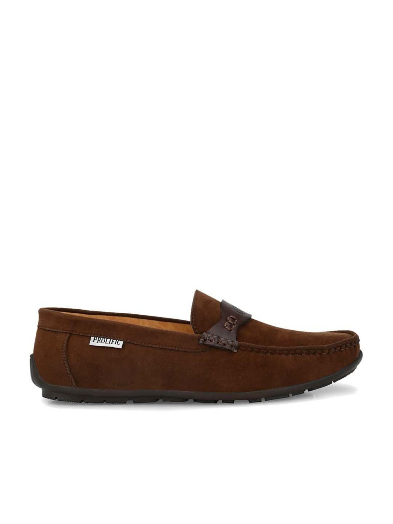 Prolific Men's Pecan Brown Casual Loafers