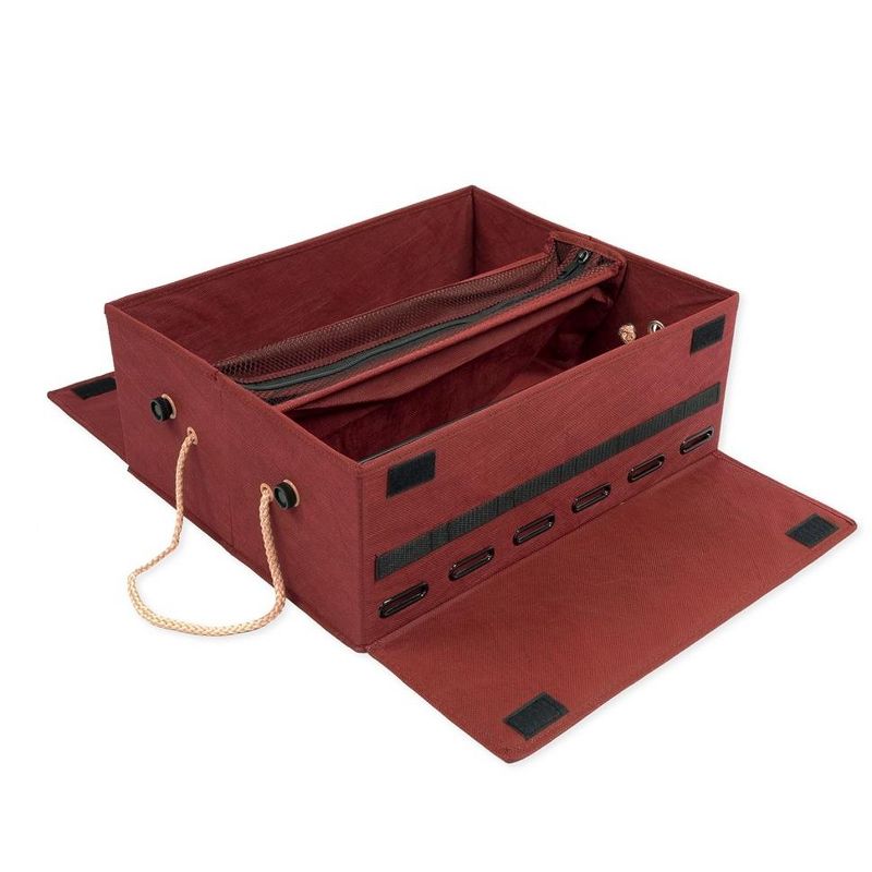 Tree Keeper 16" Garnet Red Storage and Dispenser Box Container for Christmas Ribbon