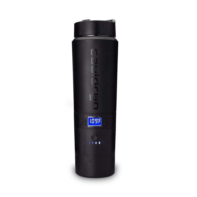 Cauldryn Fyre Mobile 2.0 Smart Mug with 20 Hour Battery, Heated Travel Mug with Bluetooth App Control, 16 Ounce