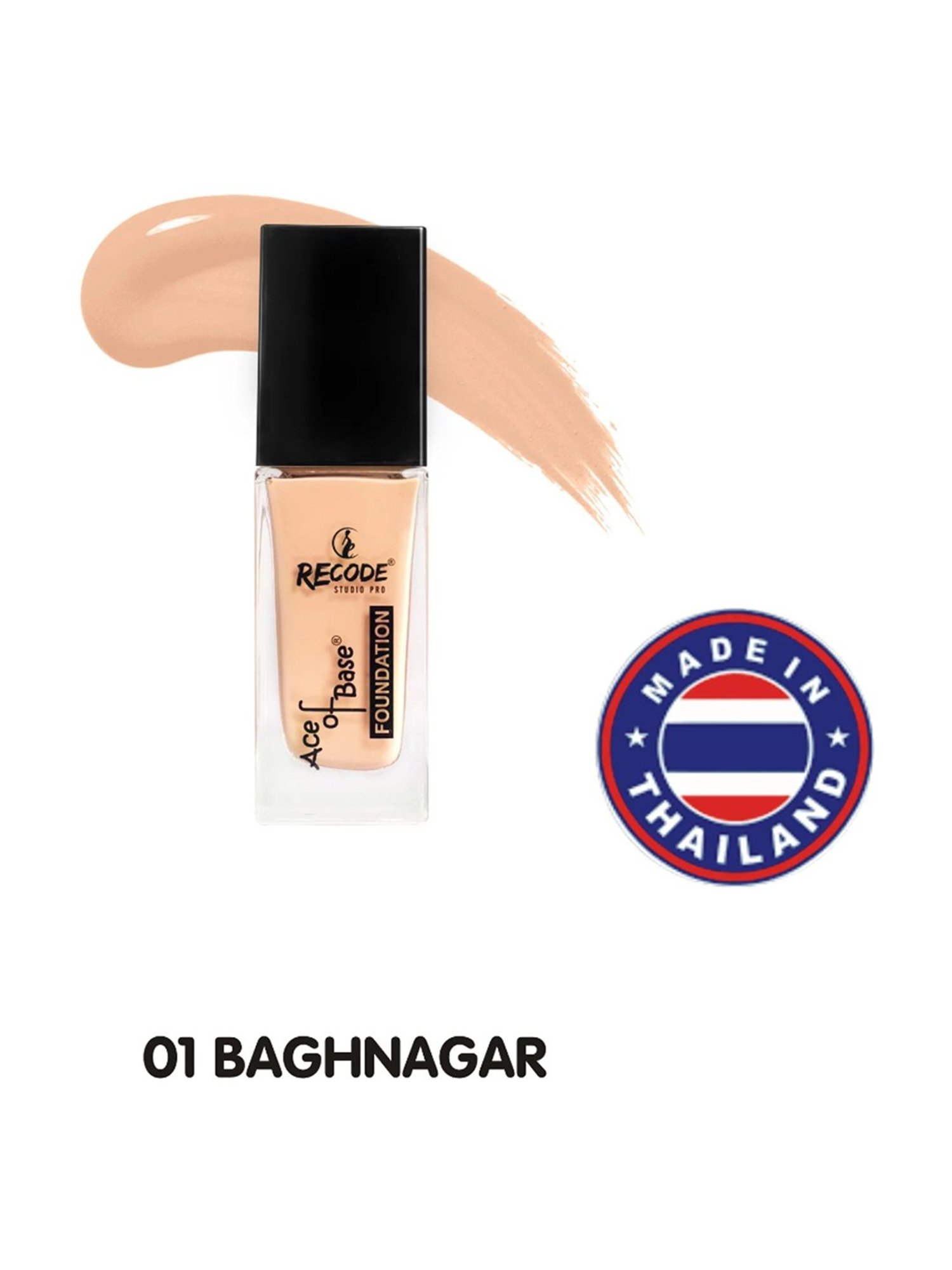 Recode Ace of Base Foundation 01 Baghinagar - 30 ml