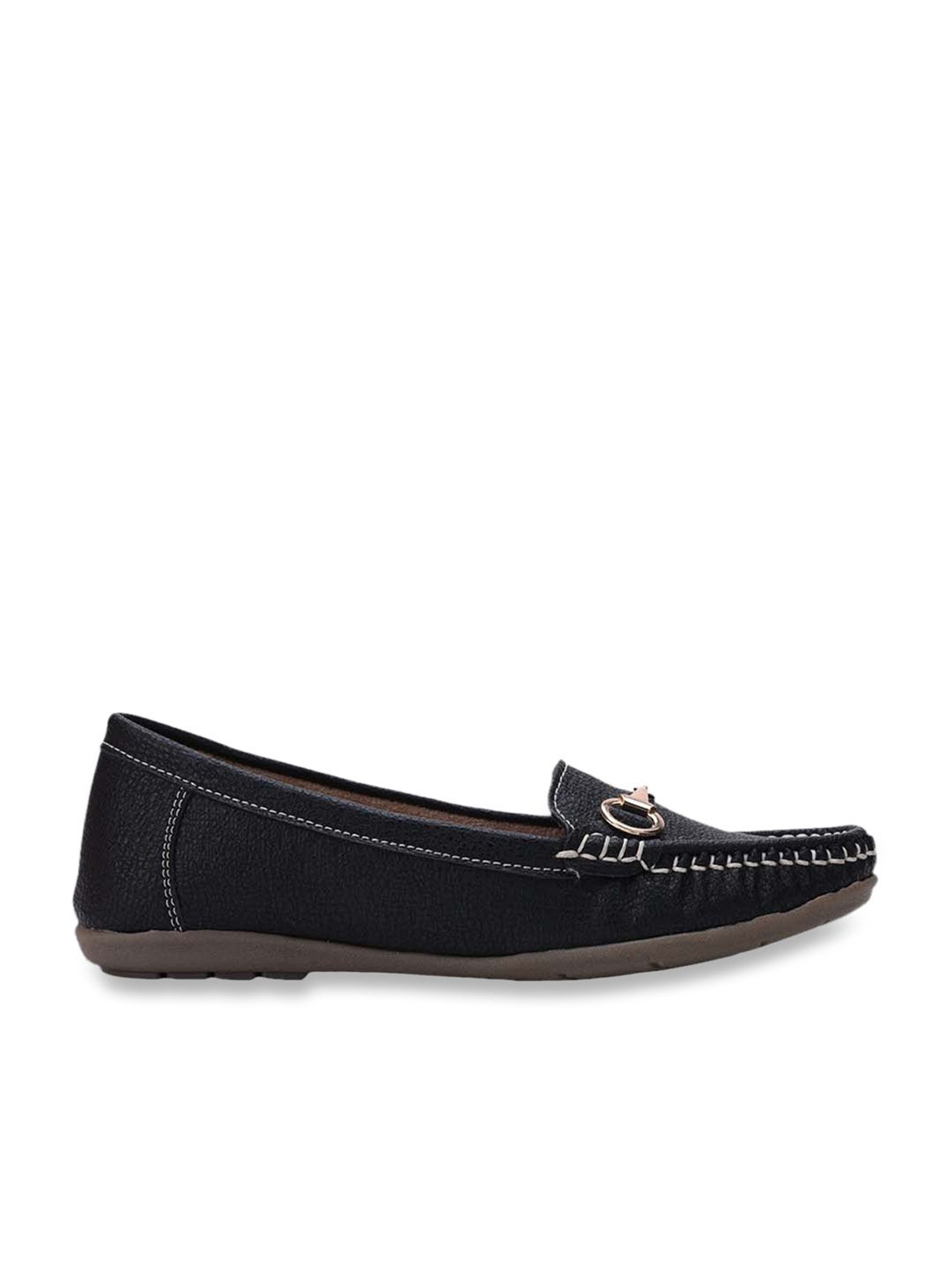 Salario Women's Black Casual Loafers