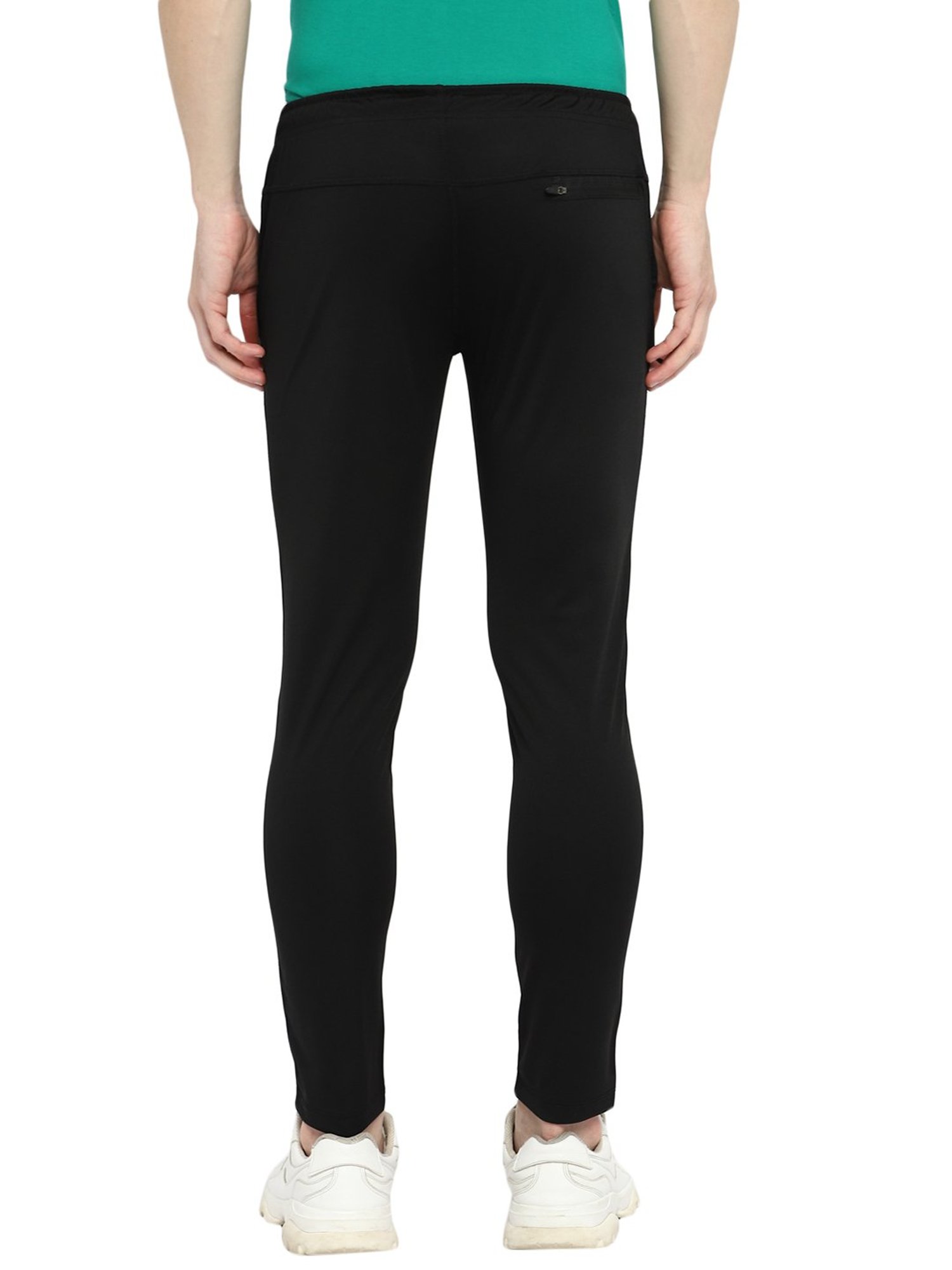 Yuuki Black Regular Fit Trackpants