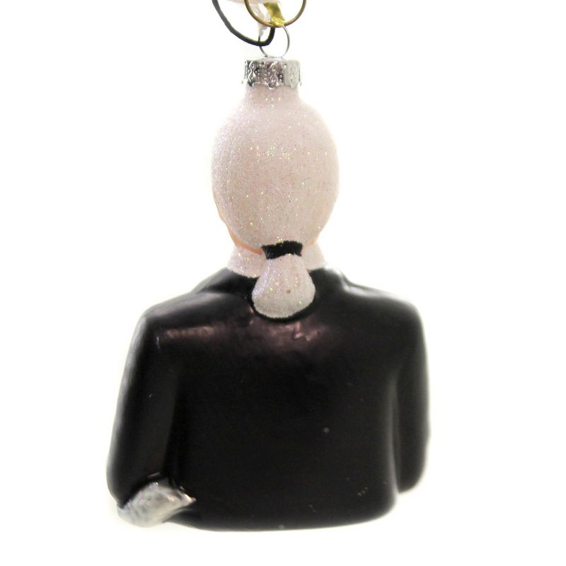 Holiday Ornament 4.25" Karl Lagerfeld Ornament Fashion Icon Designer  -  Tree Ornaments