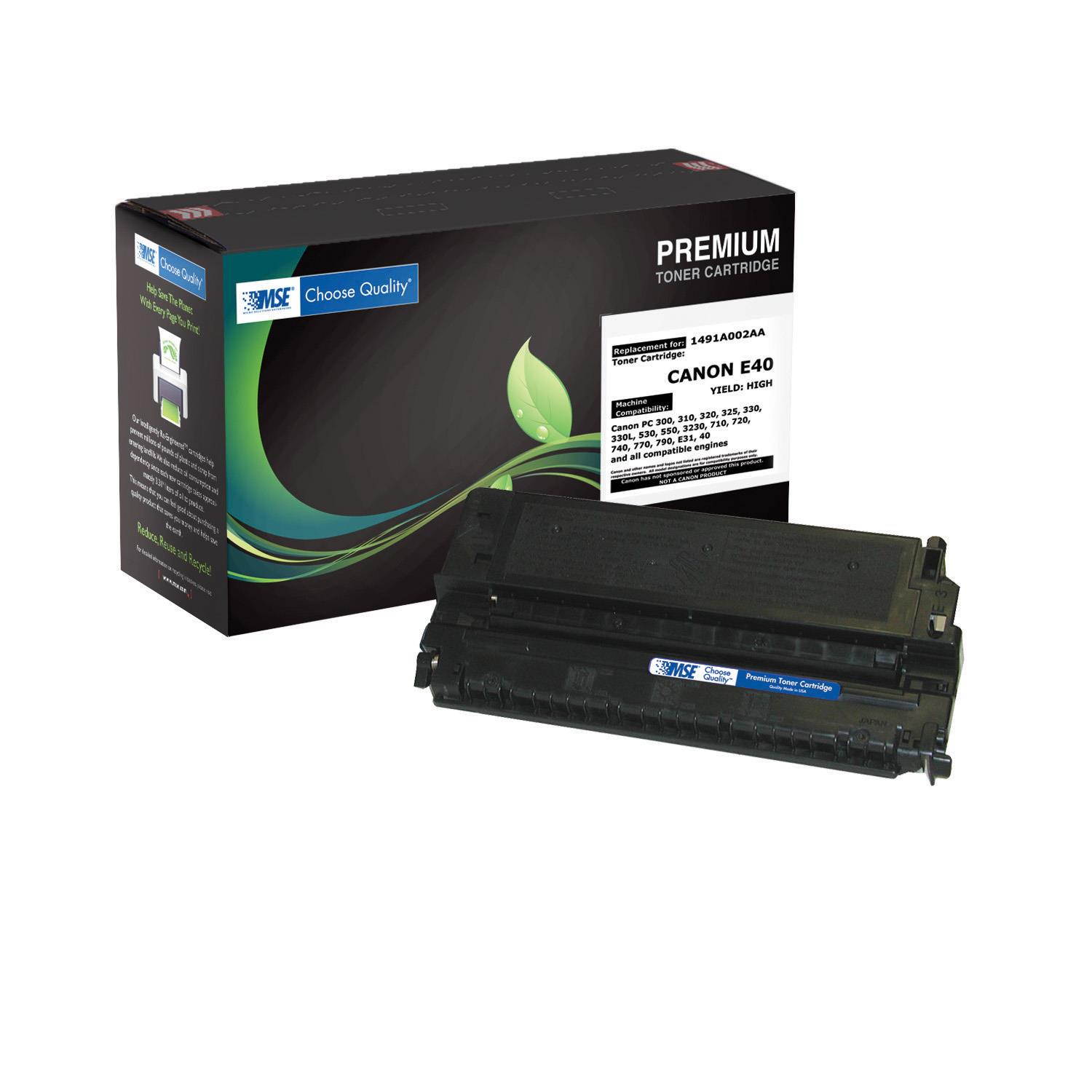 MSE 06-06-3116 Toner Cartridge (OEM # Canon  COPIERS1491A002AA) 4,000 Page Yield; Black