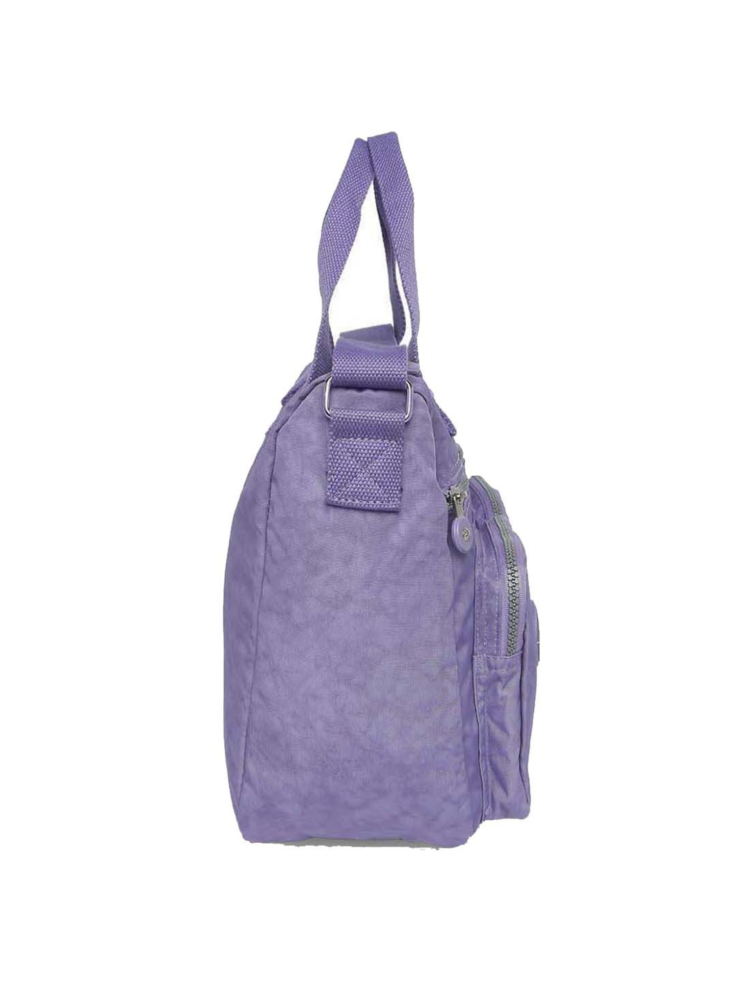 Baomi Purple Solid Medium Cross Body Bag