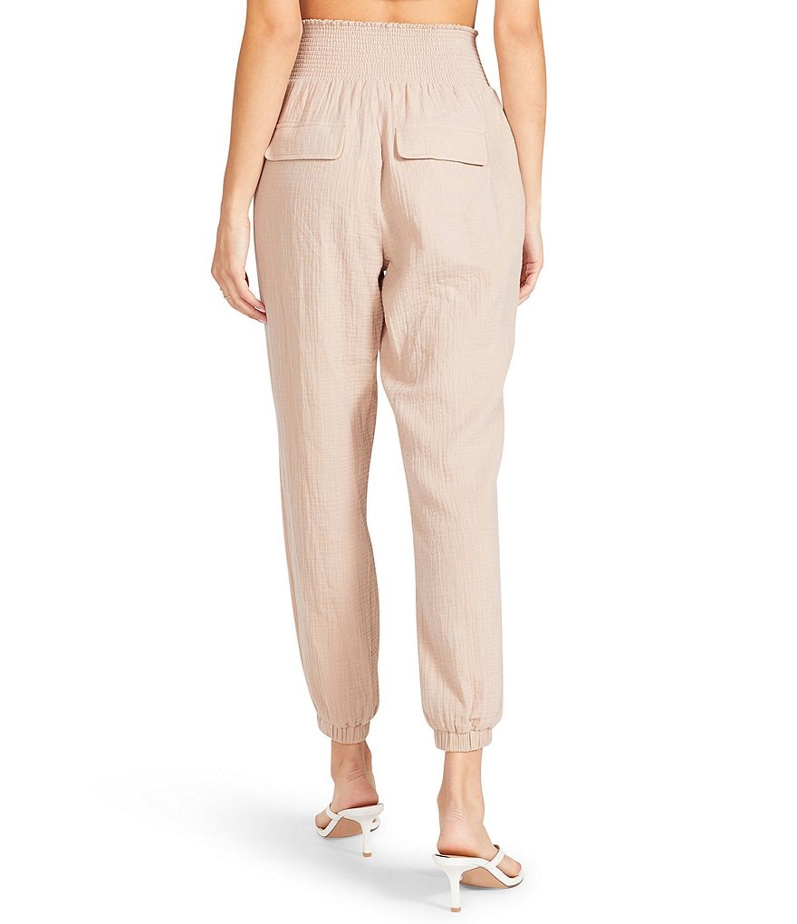 BB Dakota by Steve Madden That Was Then High Rise Pull-On Jogger Pants