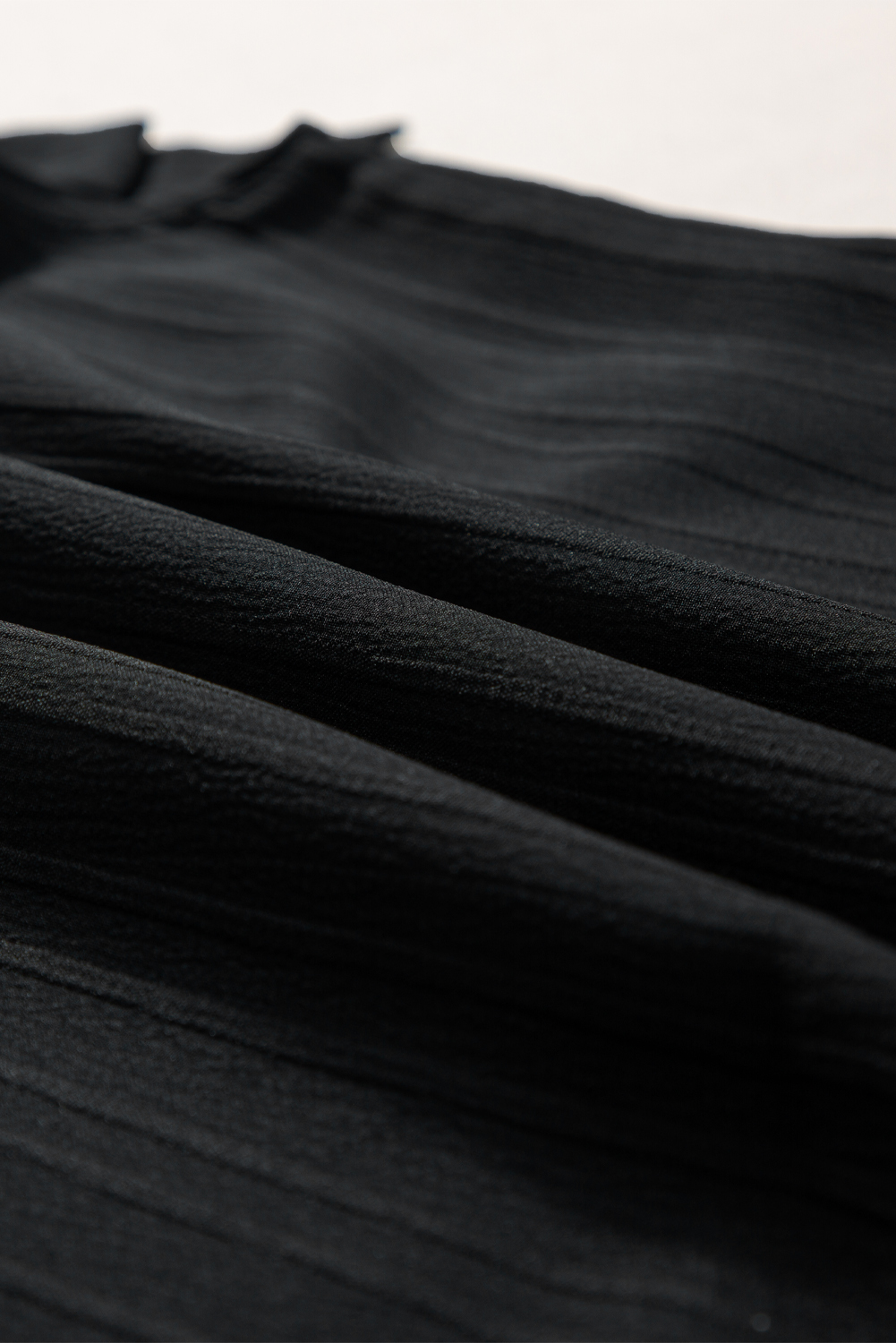 White Spotted Print Tie Neck Color Block Halter Sleeveless Shirt