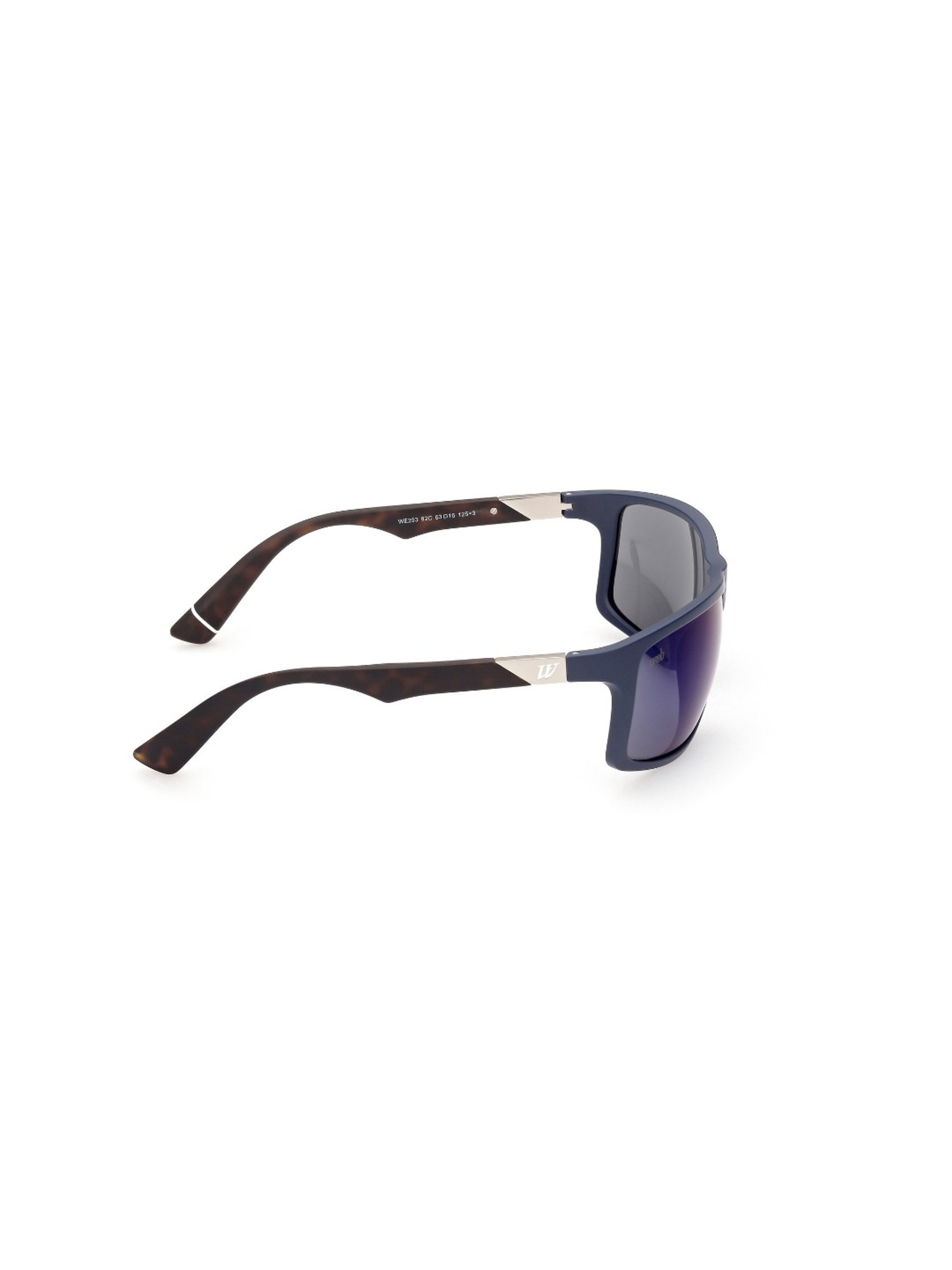 WEB EYEWEAR Blue Rectangular Sunglasses for Men