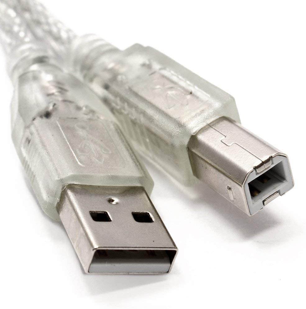 Premium USB Cable Cord for HP Color Pro MFP M476nw CF385A#BGJ