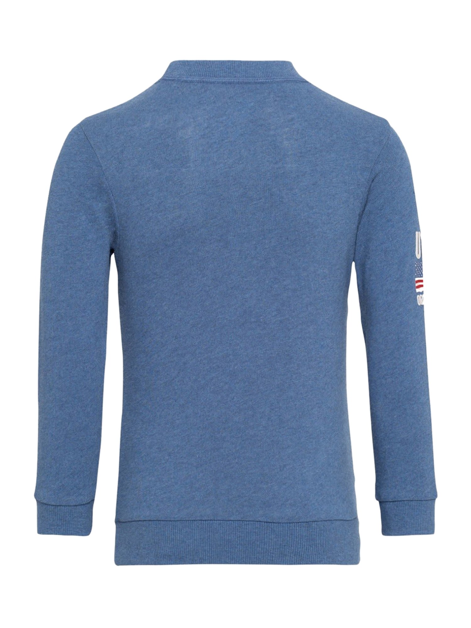 Jockey Kids Blue Printed UB58 Sweatshirt