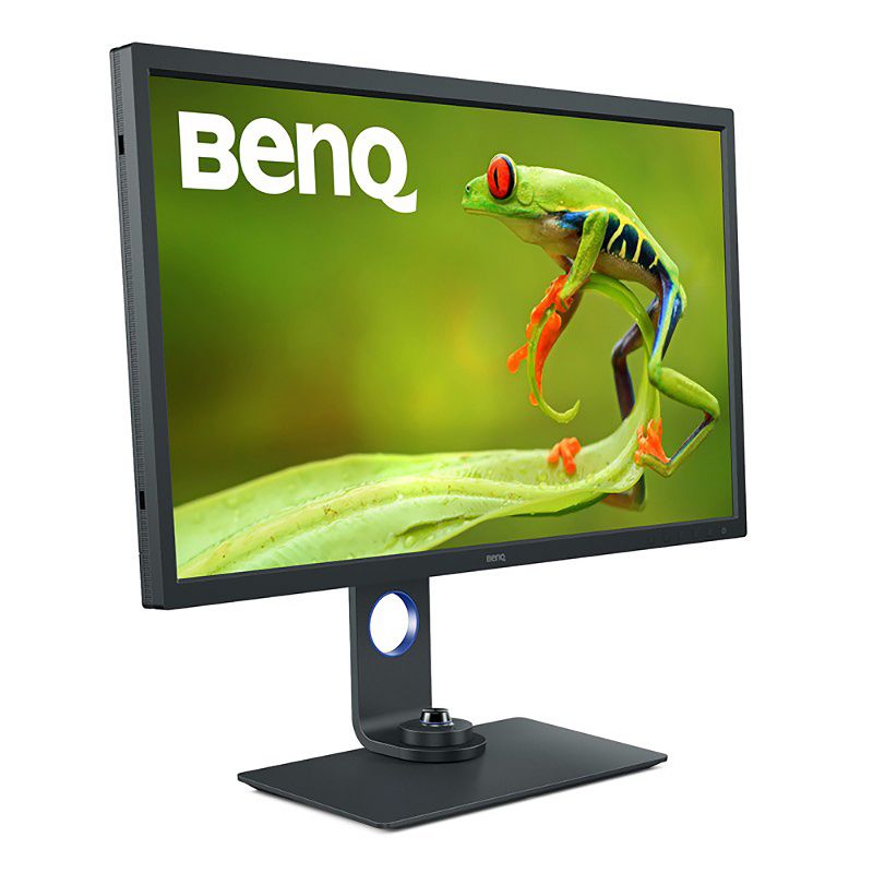 BenQ SW321C 32 Inch PhotoVue UHD 3840 x 2160 4K 5ms GTG 60 Hz 2 x HDMI, DisplayPort, USB-C, Card Reader Photographer Monitor, HDR10 / HLG Compatible, 1.07 Billion 10-bit Color Depth, 99% Adobe RGB Color Space with IPS Technology