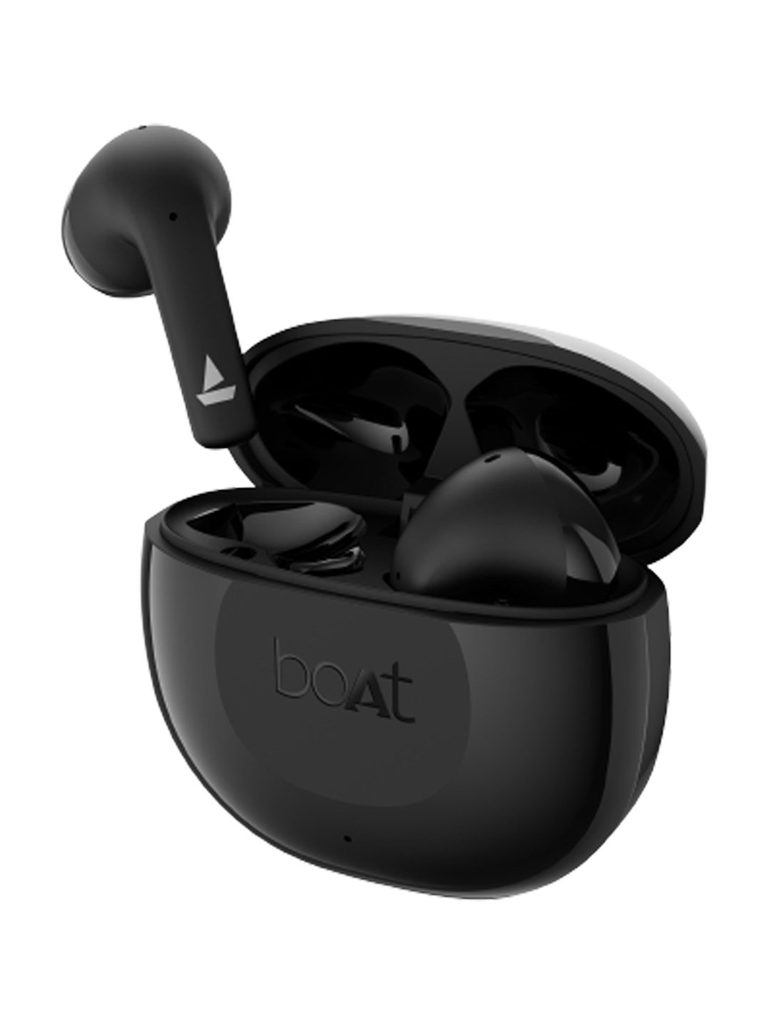 Boat Airdopes 125 In Ear Bluetooth Earbuds with 50H Playback, ENx Technology (Black, True Wireless)
