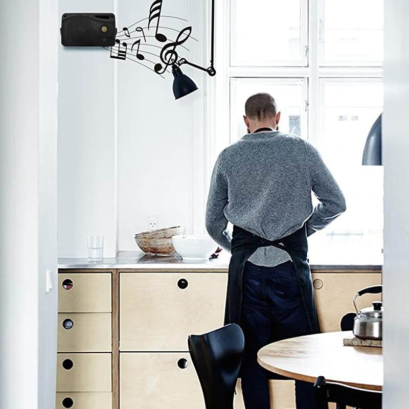 3-Way Indoor Outdoor Speaker System - 3.5 Inch 200W Pair of Mini Box Ceiling Wall Mount Speakers w/ 1" Tweeter, 3.25" Woofer, 1.75&rdquo; Midrange - Home Theater Entertainment, PA System -  2022SX