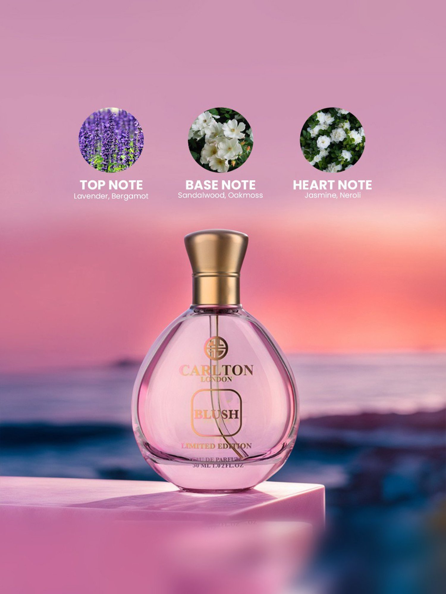 Carlton London Limited Edition Blush Eau de Parfum for Women - 30 ml
