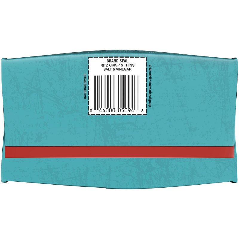 Ritz Crisp & Thins Salt & Vinegar Chips - 7.1oz