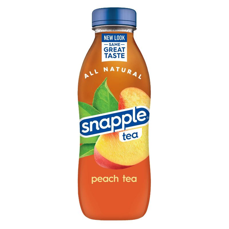 Snapple Peach Tea - 16 fl oz Bottle
