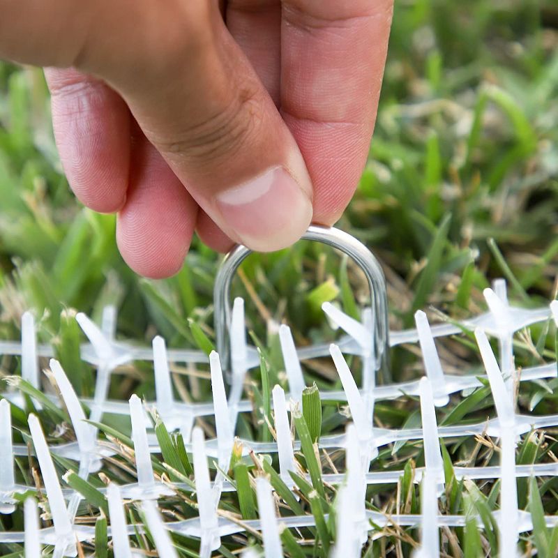 Okuna Outpost Pet Deterrent Mat for Training Cats and Dogs, White (78 x 11 in)