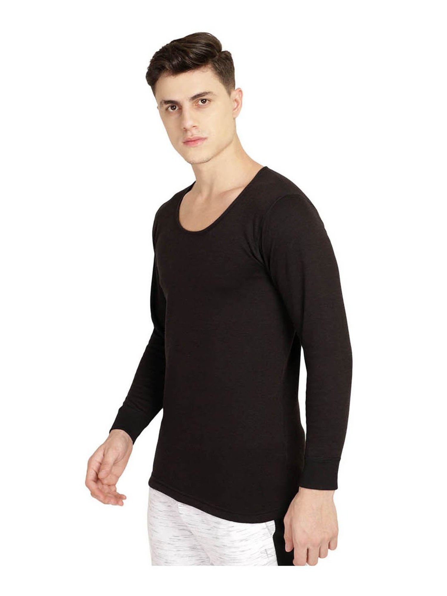 Bodycare Insider Black Regular Fit Thermal Top