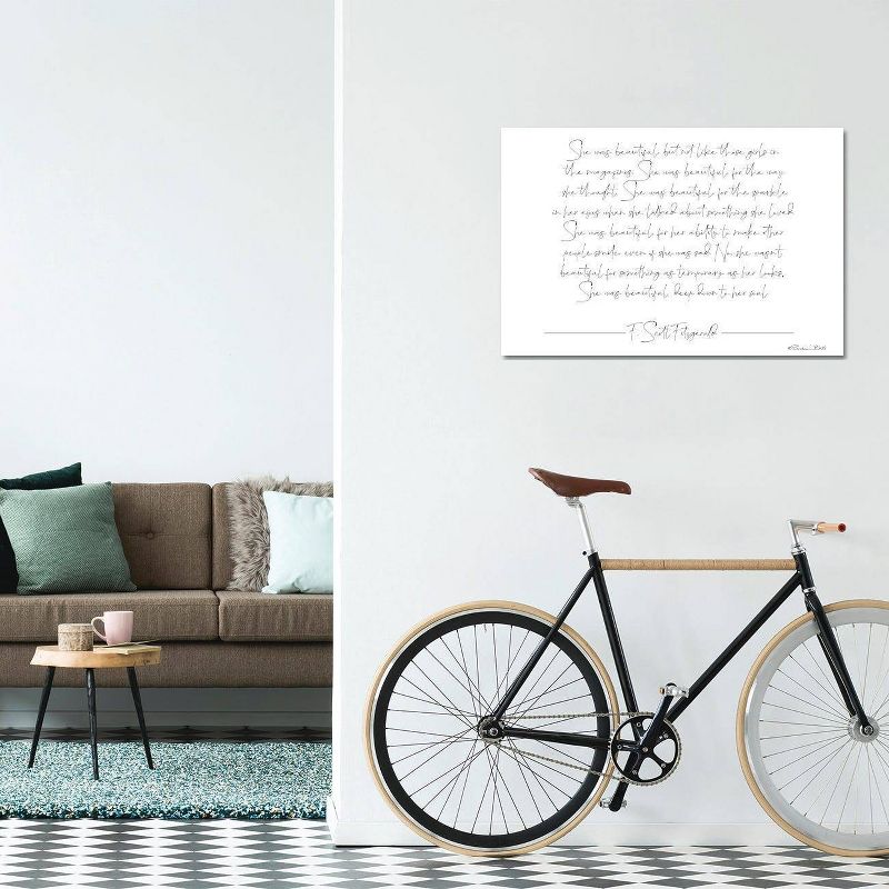 She was Beautiful by Susan Ball Unframed Wall Canvas - iCanvas