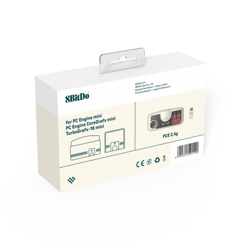 2.4G Wireless Gamepad For PC Motor Mini PC Motor Coretrafx Mini TurboGrafx-16 For Switch