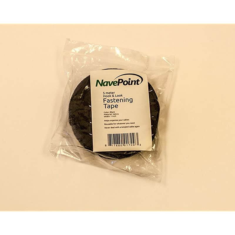 1 Inch Roll Hook and Loop Reusable Cable Ties Wraps Straps 5M 15ft