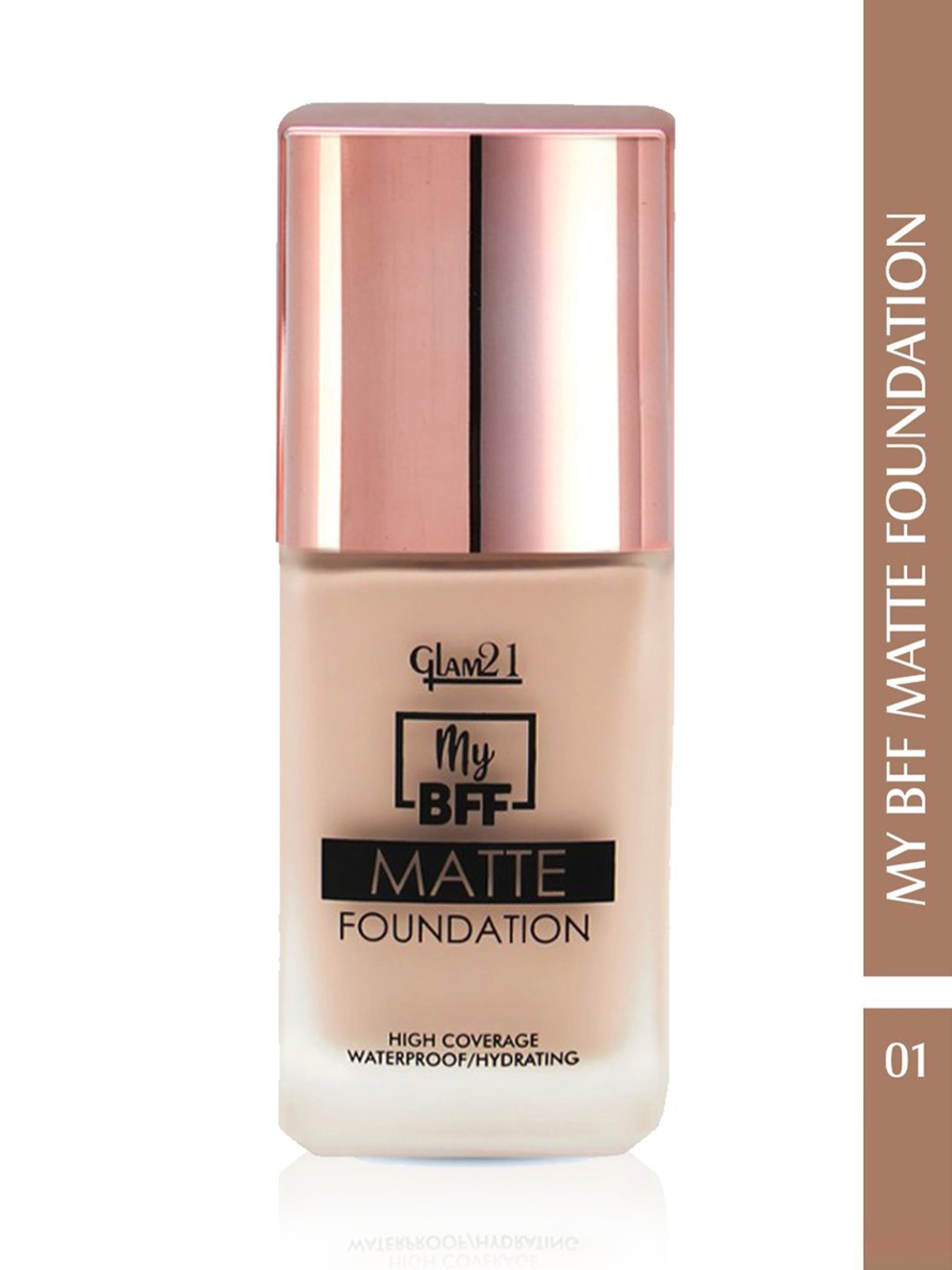 Glam21 My BFF Matte Foundation 01 - 35 gm