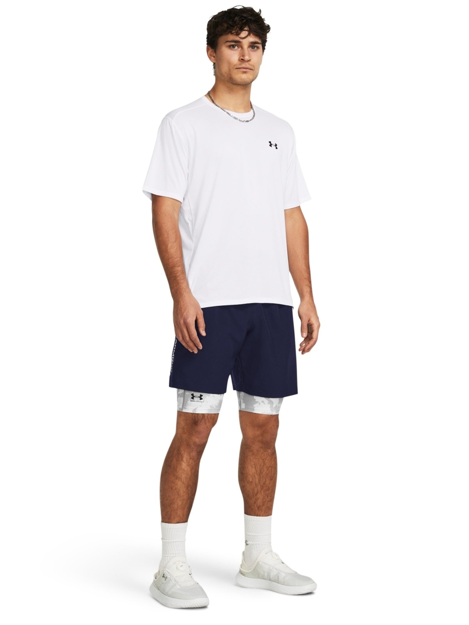 Under Armour Navy Loose Fit Shorts