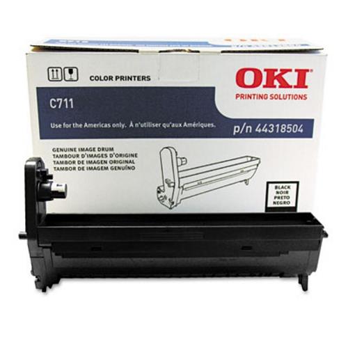 OKI  Drum Unit - Black 44318504 Oki Imaging Drum Unit - 20000 Page - 1 Pack