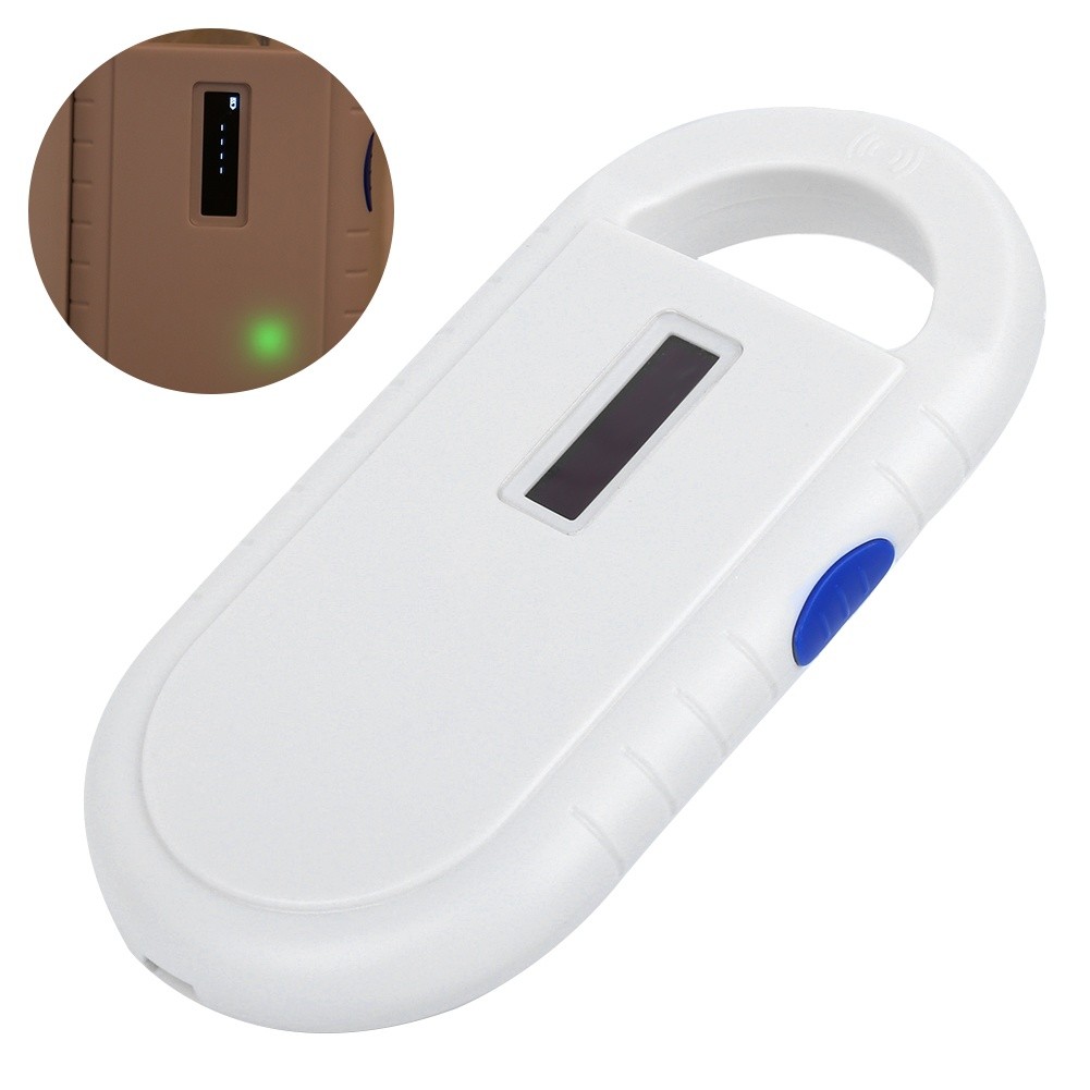 134.2khz RFID Animal Chip Reader Pet Microchip Scanner ISO11784/5 FDX-B ID64