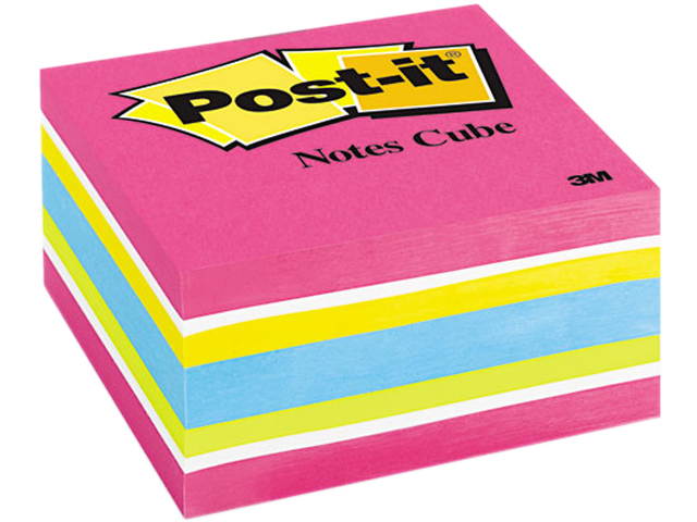 Post-it Notes 2027RCR Cube, 3 x 3, Ultra, 390 Sheets
