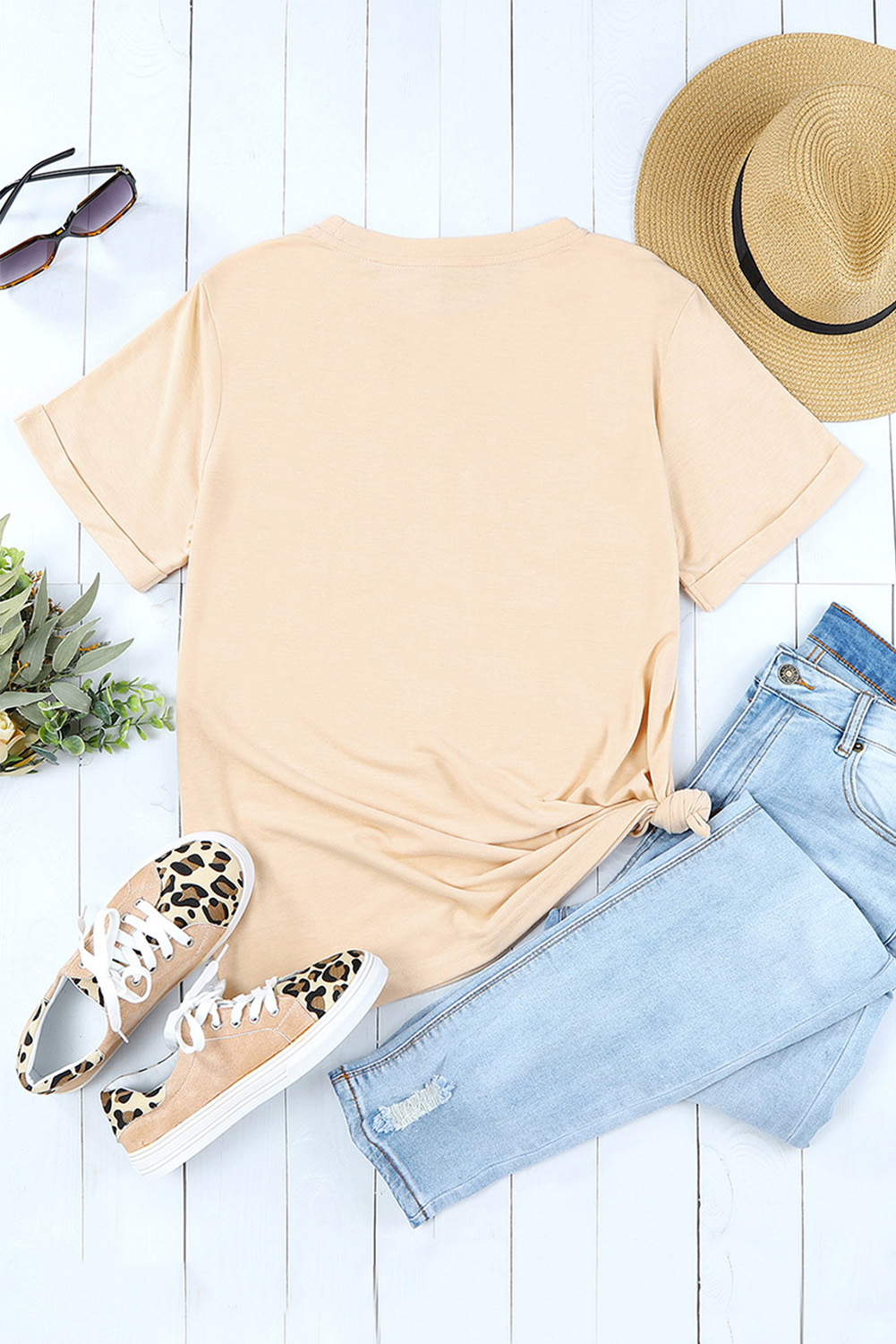 White Western Love Heart Valentines Graphic T Shirt