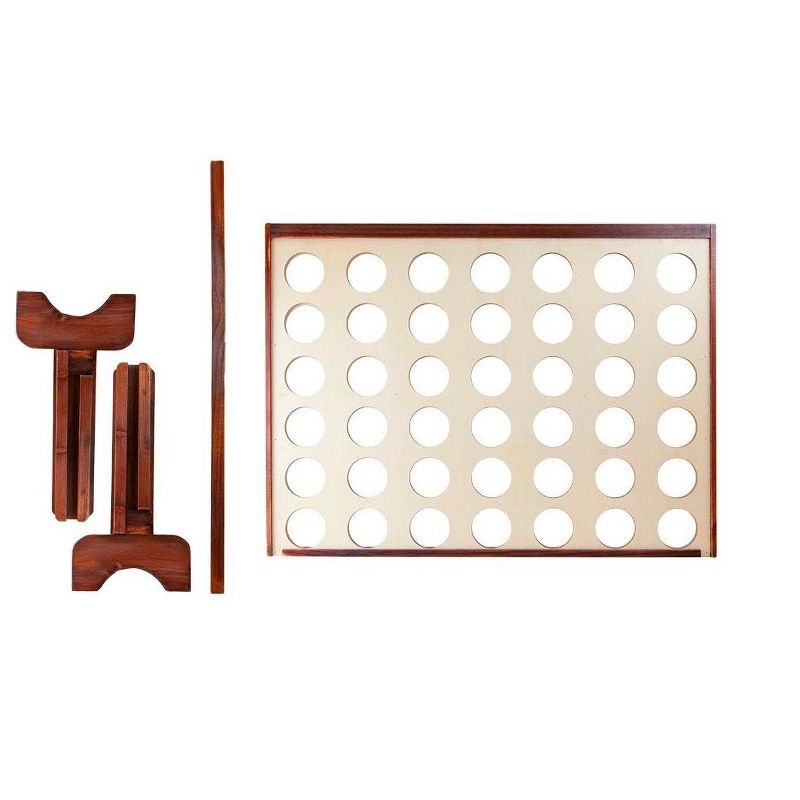 Amazin' Aces Wood Pickleball Set with 2 Wooden Padded Paddles, 4 Yellow Balls, and Carry Bag Great for Schools, Community Centers, and Athletic Clubs