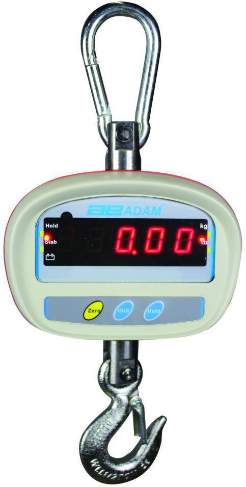 300kg/600 lb. Capacity Crane Scale, 0.05kg/0.1 lb. Scale Graduations